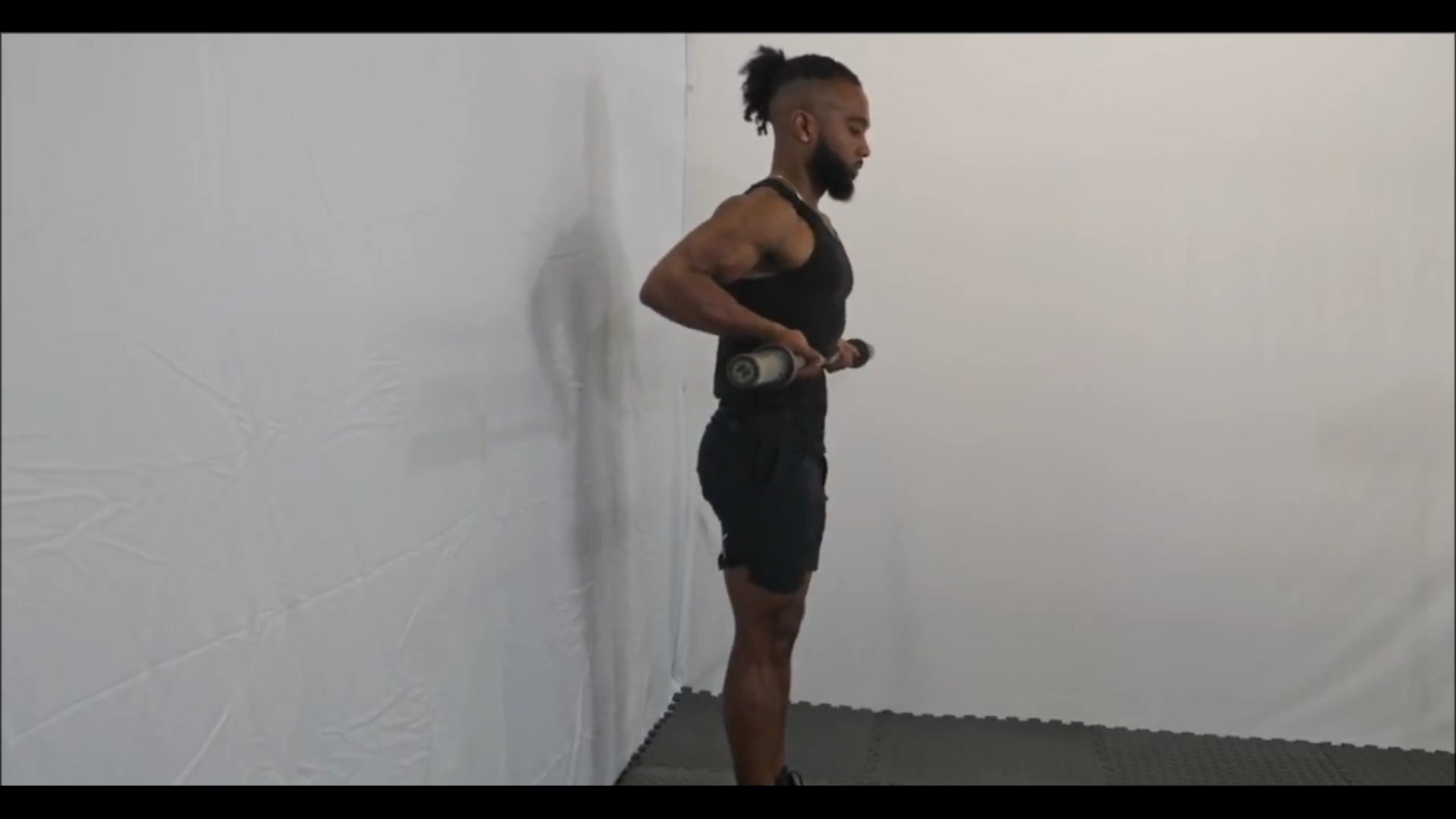 Barbell Drag Curl/جلو بازو درگ هالتر