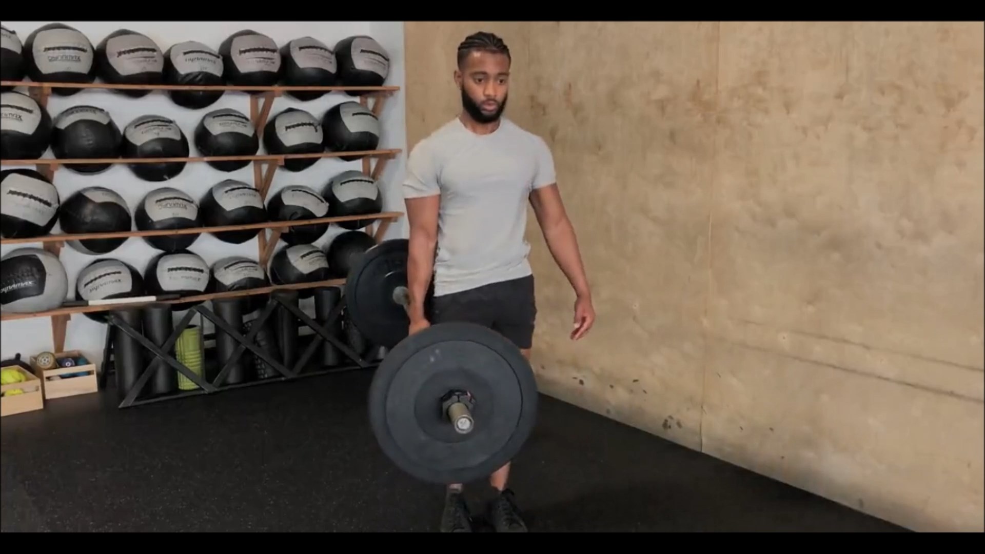 Barbell Suitcase Deadlift/ددلیفت چمدانی هالتر