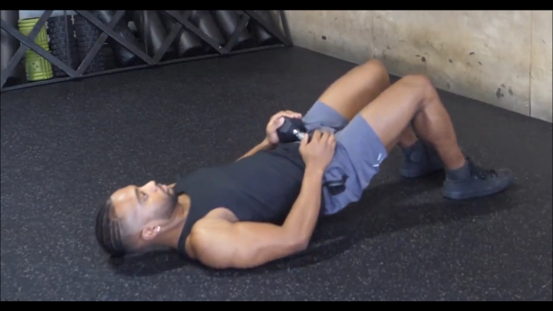 Dumbbell Glute Bridge/پل گلوت دمبل