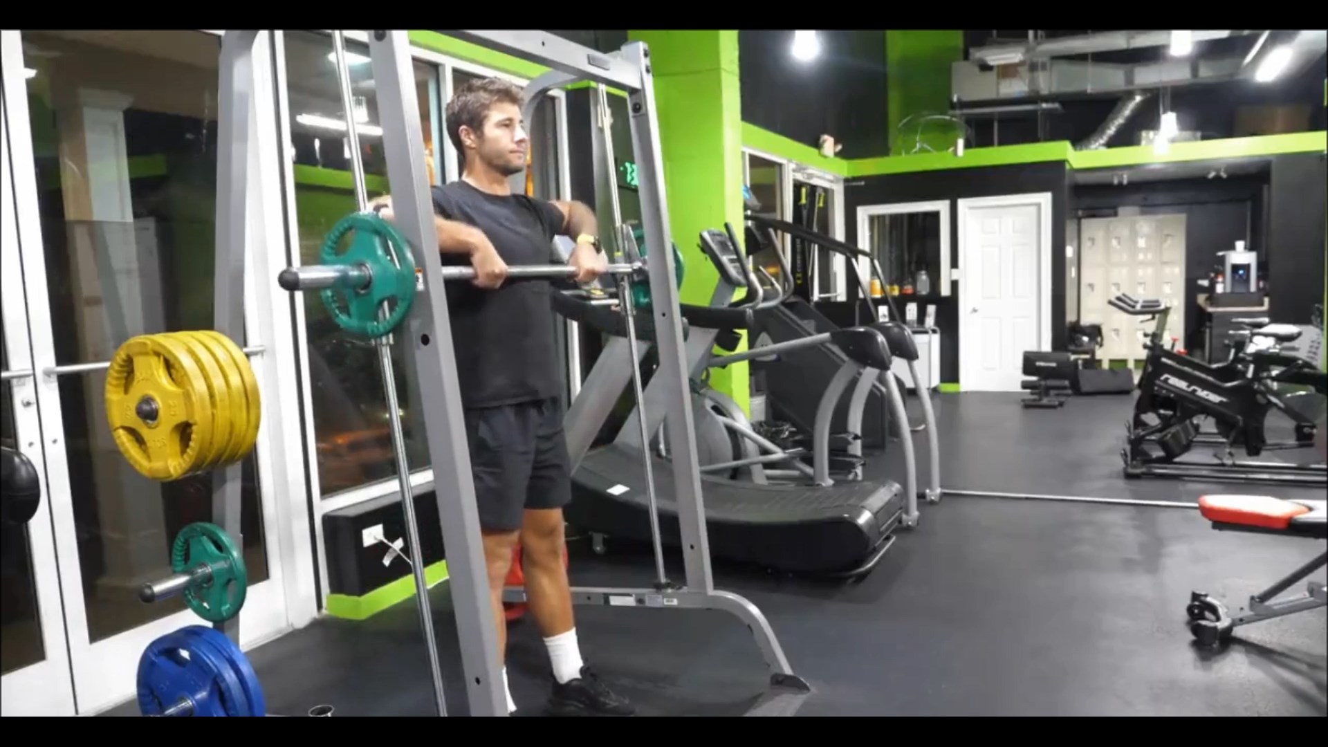 Smith Machine Upright Row/کول اسمیت