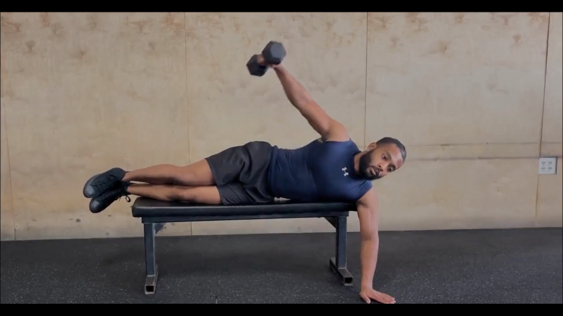 Laying Lateral Raise/نشر بغل خوابیده