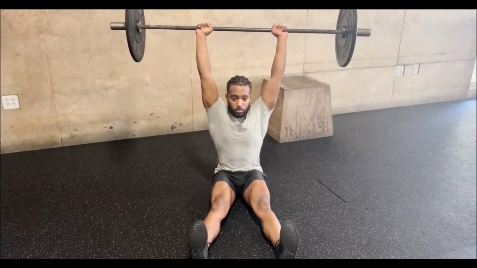 Barbell Z Press/پرس سرشانه (Z ) هالتر