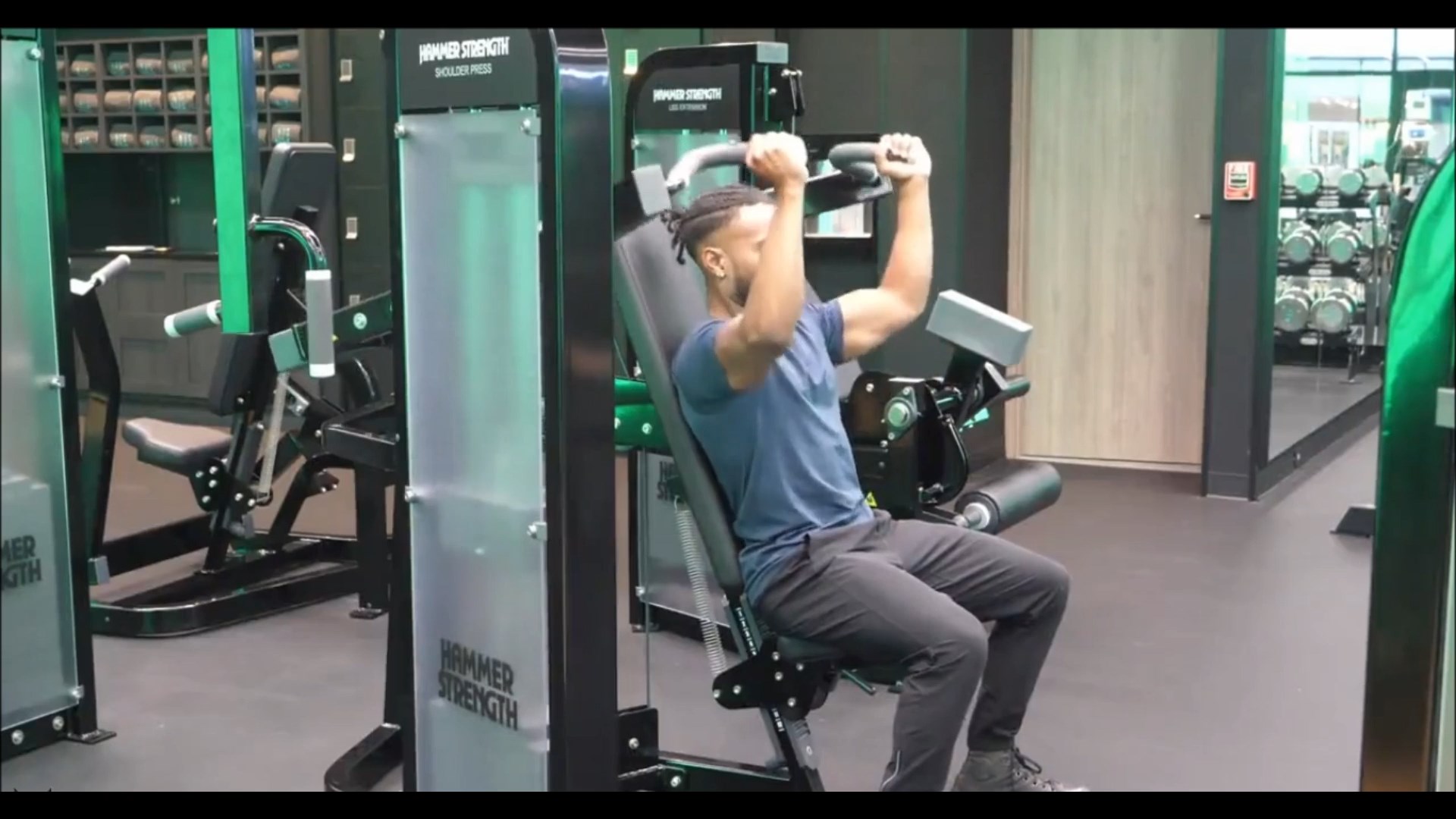 Machine Neutral Overhead Press/ پرس سر شانه دستگاه