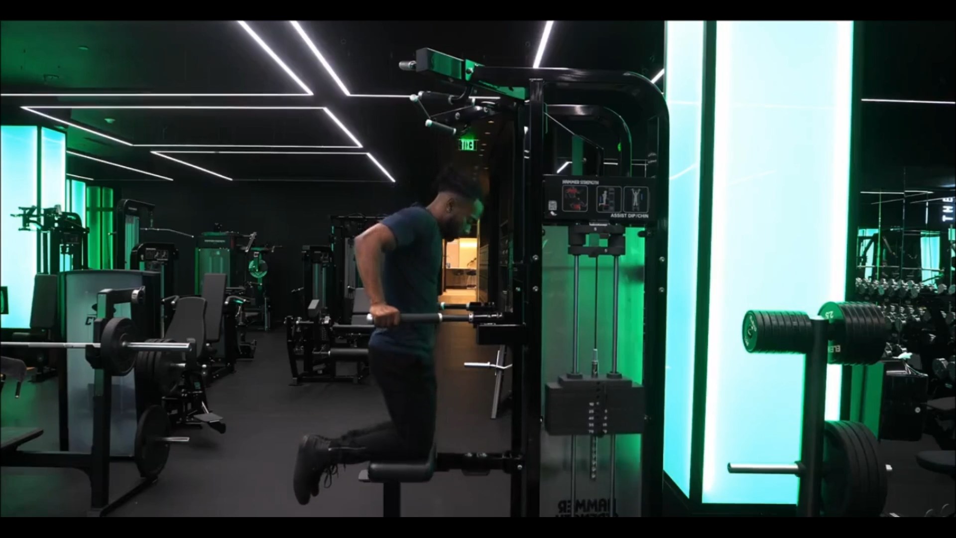 Machine Assisted Parralel Bar Dips/پارالل سینه دستگاه