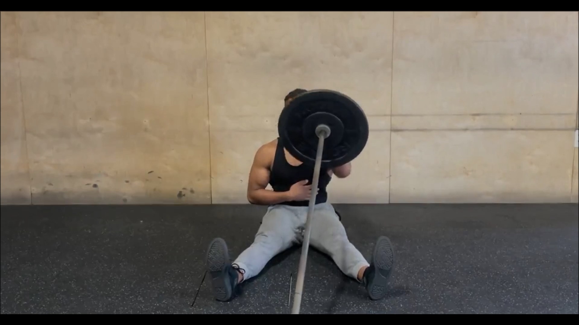 Landmine Seated Single Arm Overhead Press/پرس سرشانه لندماین تک دست نشسته بالای سر