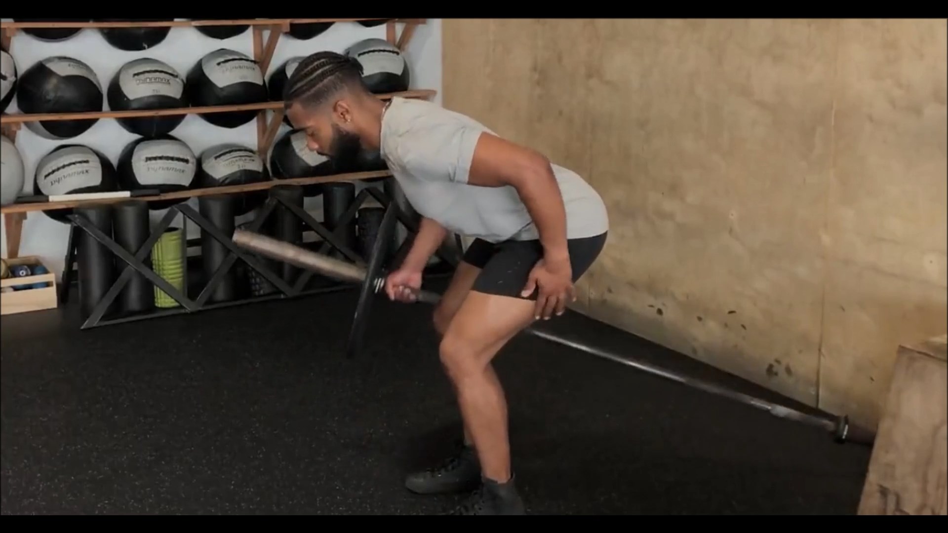 Barbell Landmine Row/  لندماین اره ای