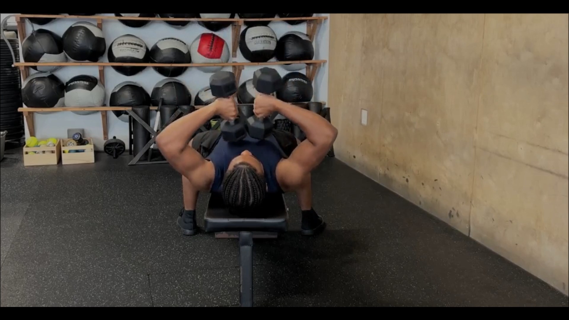 Dumbbell Tate Press/پشت بازو تیت پرس دمبل