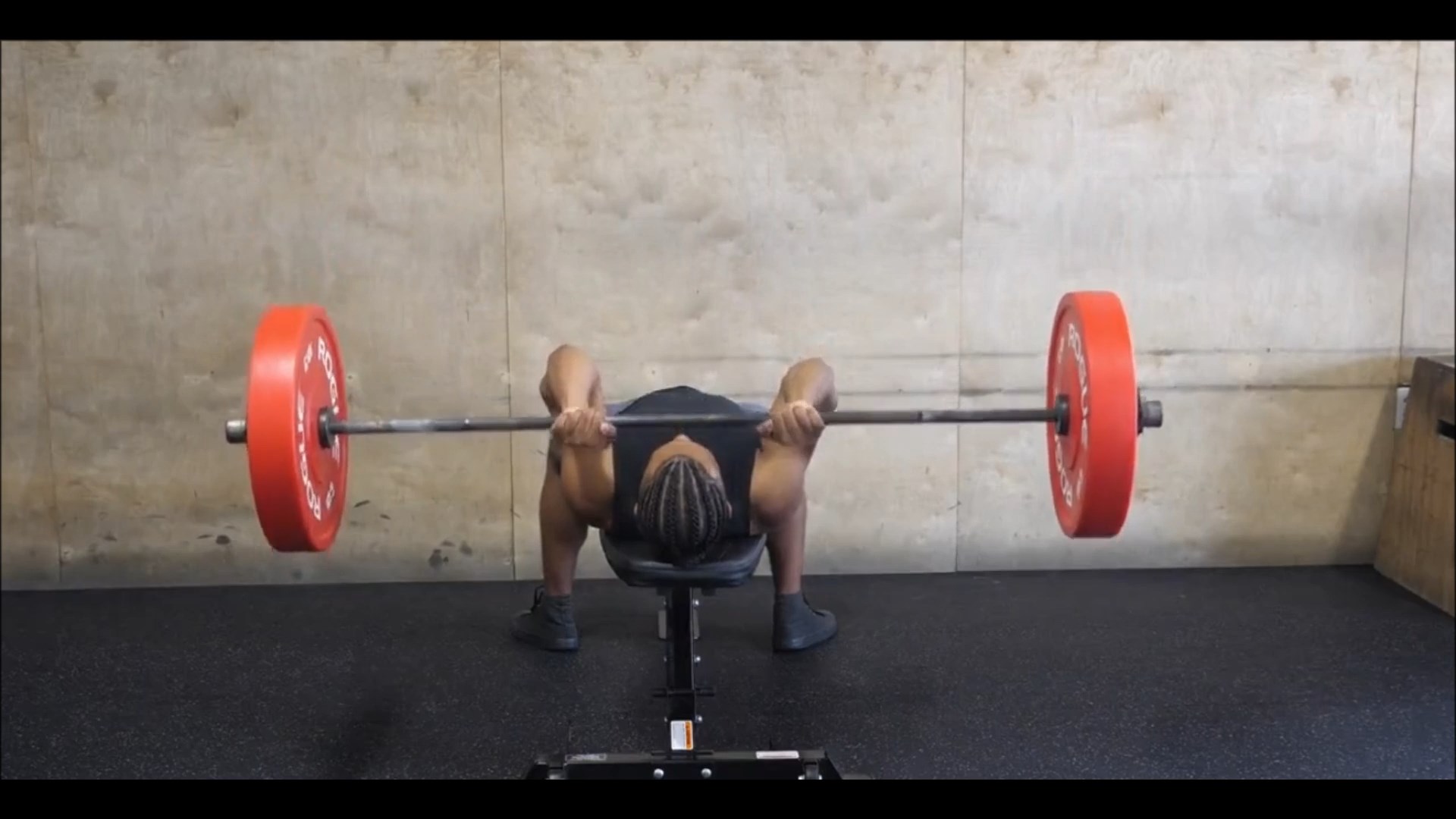 Barbell Skullcrusher/پشت بازو هالتر  اسکال کراشر