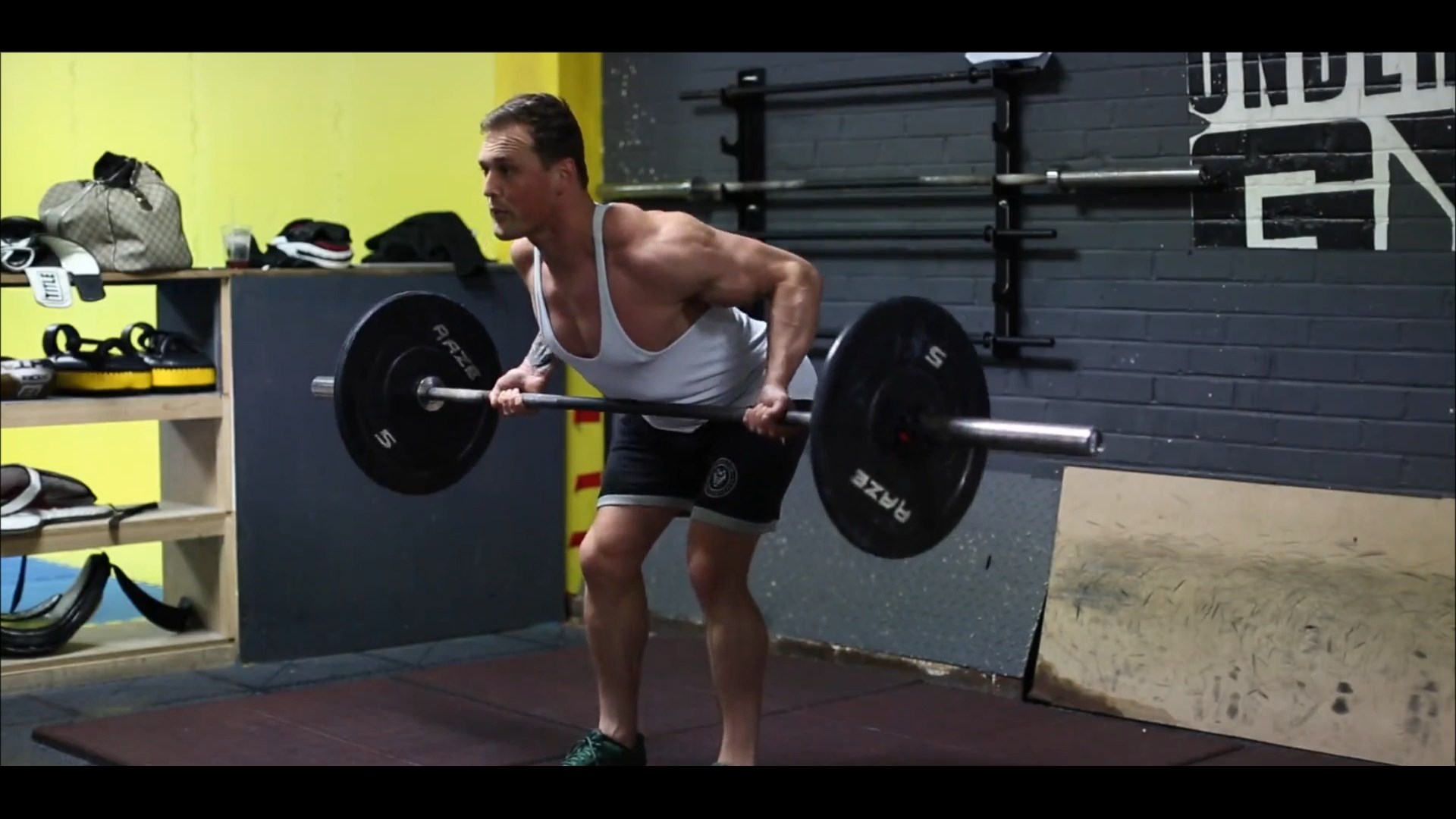Barbell Bent Over Row/ هالتر خم
