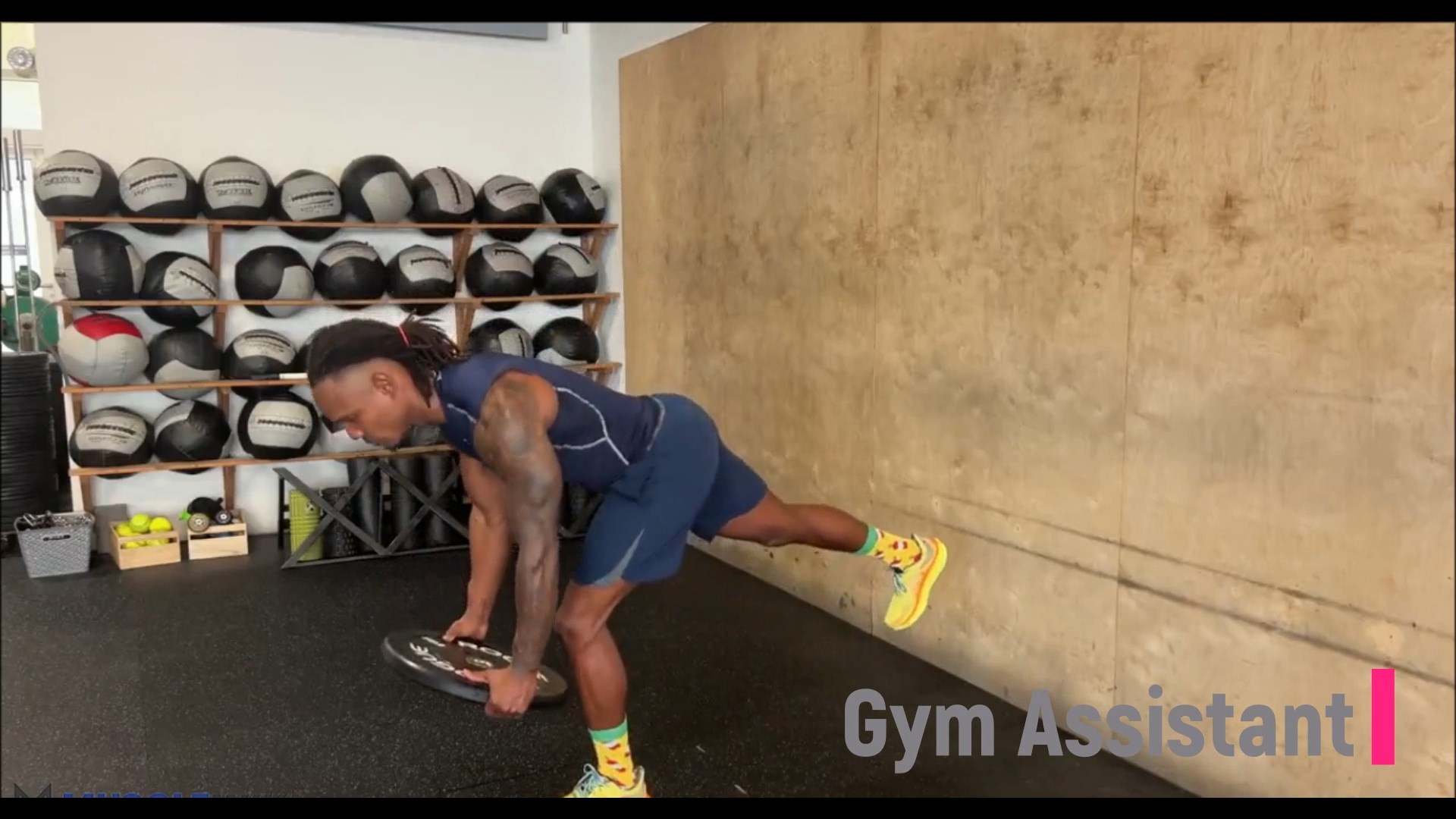 Plate Single Leg Deadlift/ددلیفت صفحه تک پا