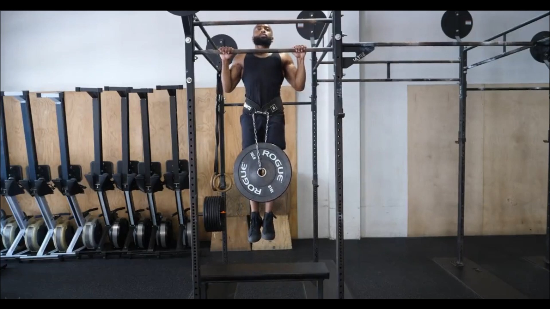 Weighted Pull Ups/بارفیکس با وزنه