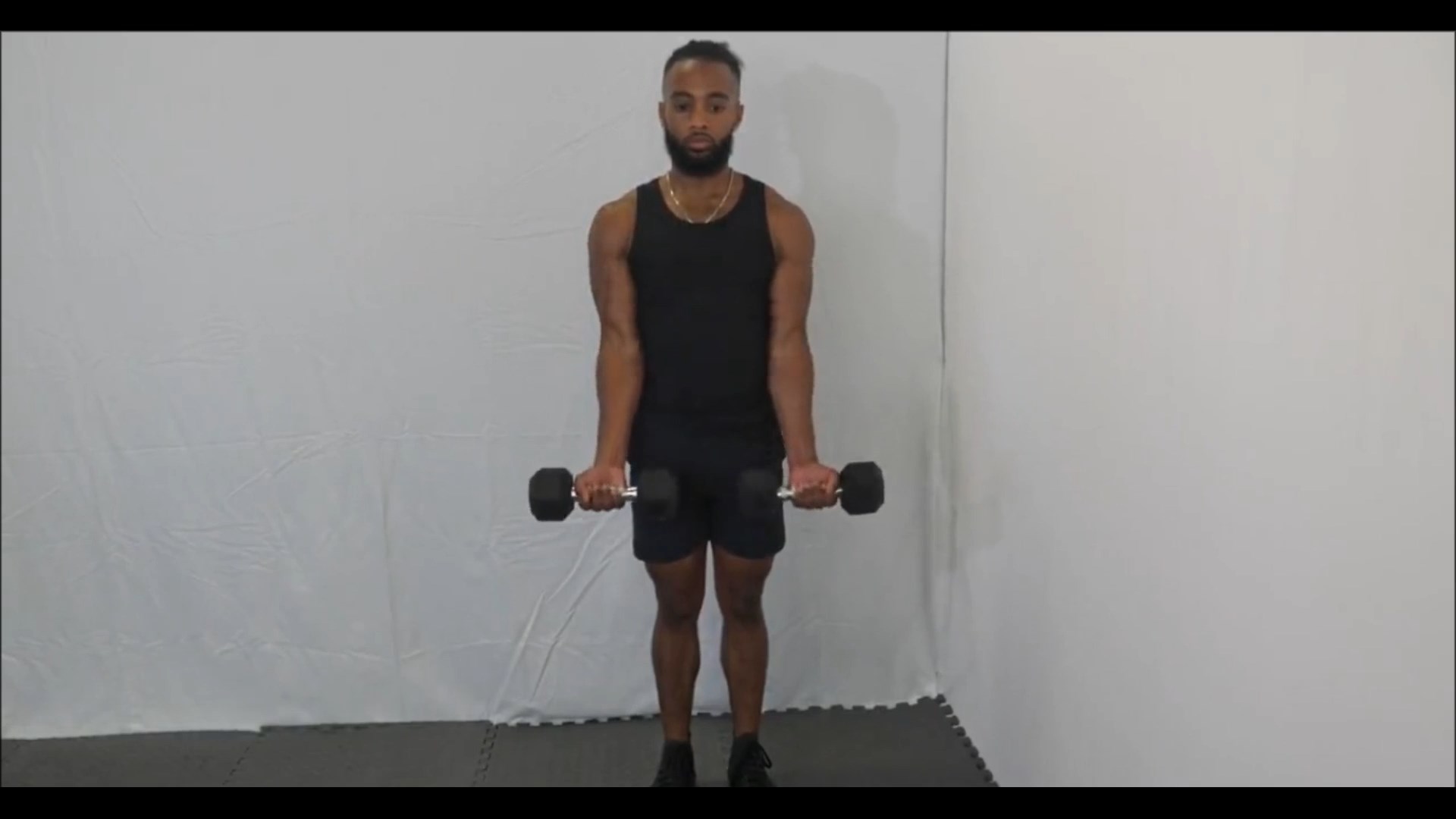 Dumbbell Curl/جلو بازو دمبل ایستاده