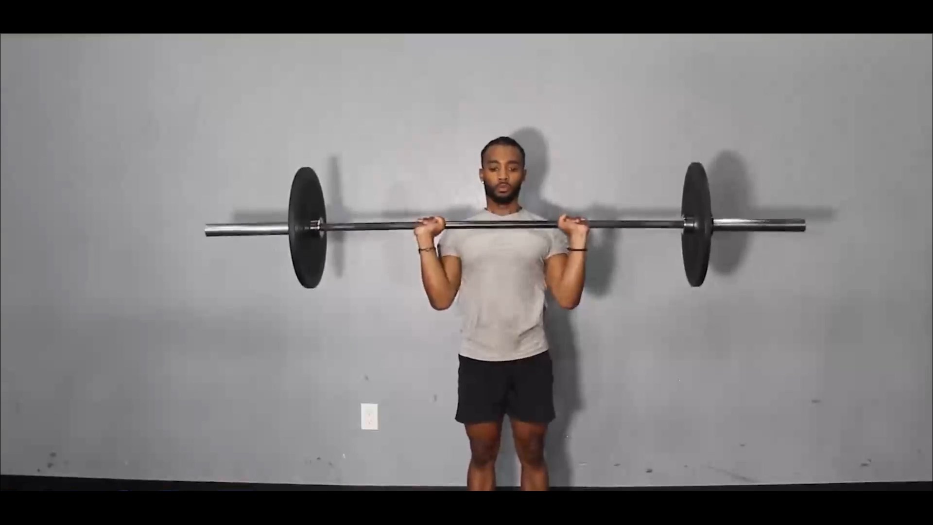 Barbell Overhead Press/سرشانه جلو هالتر