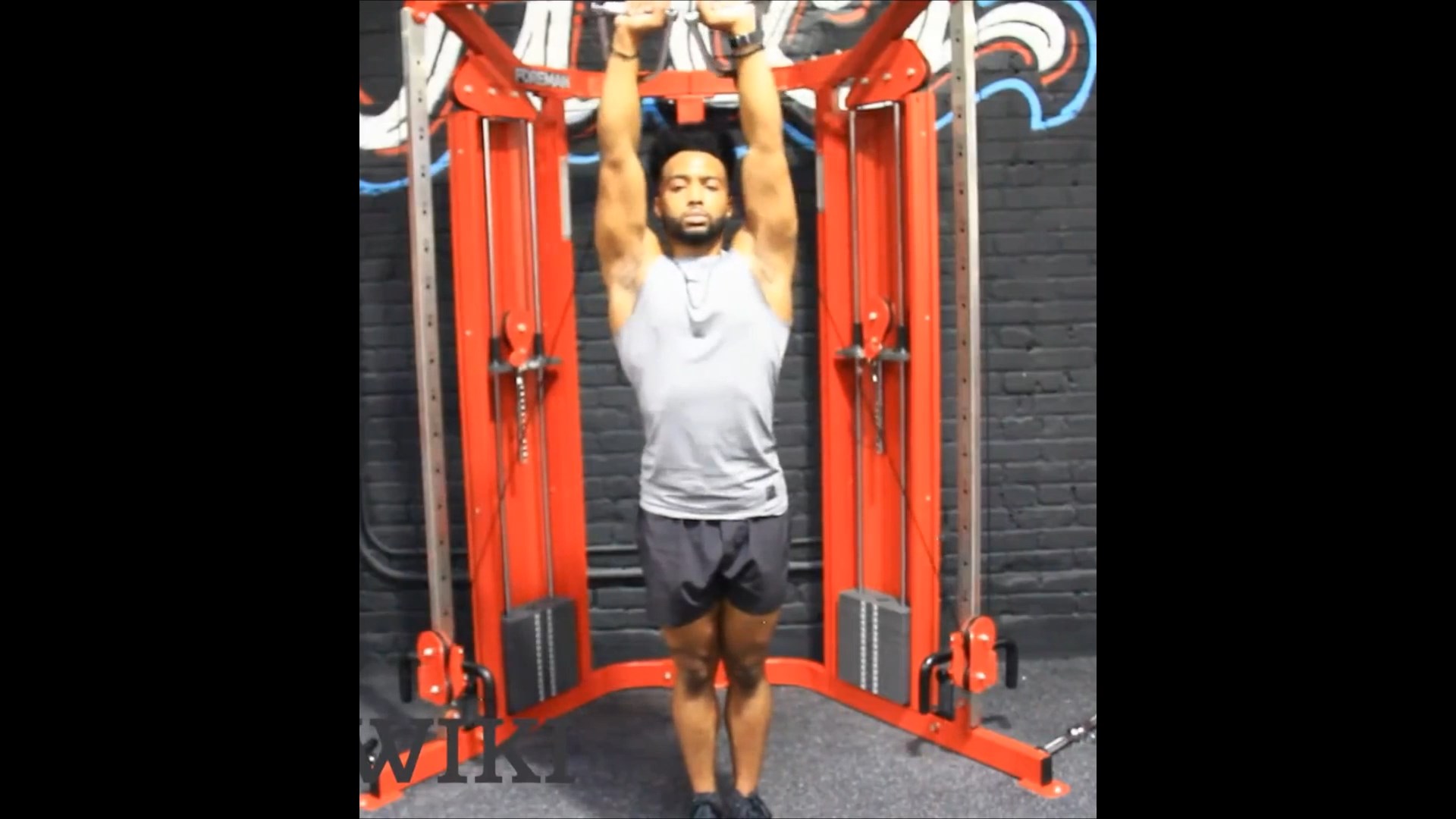 Cable Overhead Press/ پرس سرشانه کابل بالای سر