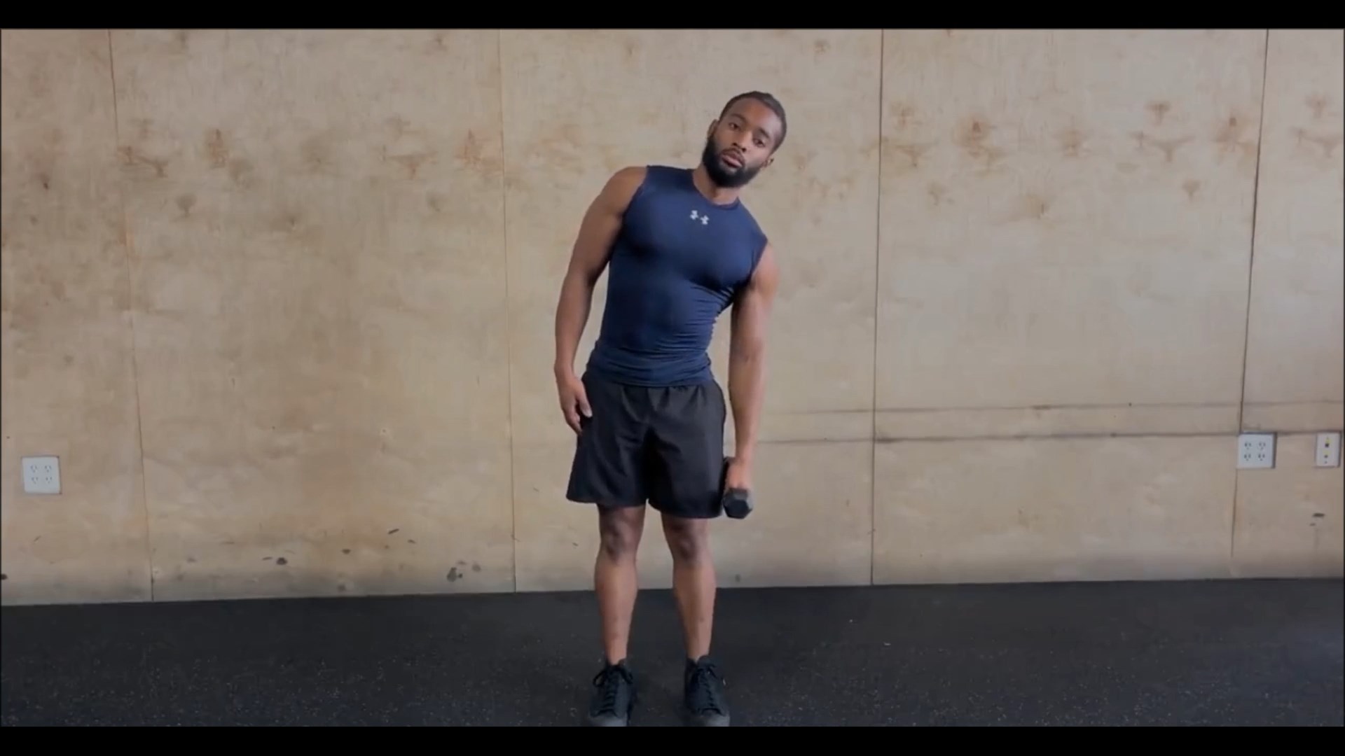Dumbbell Side Bend/ خم از بغل دمبل