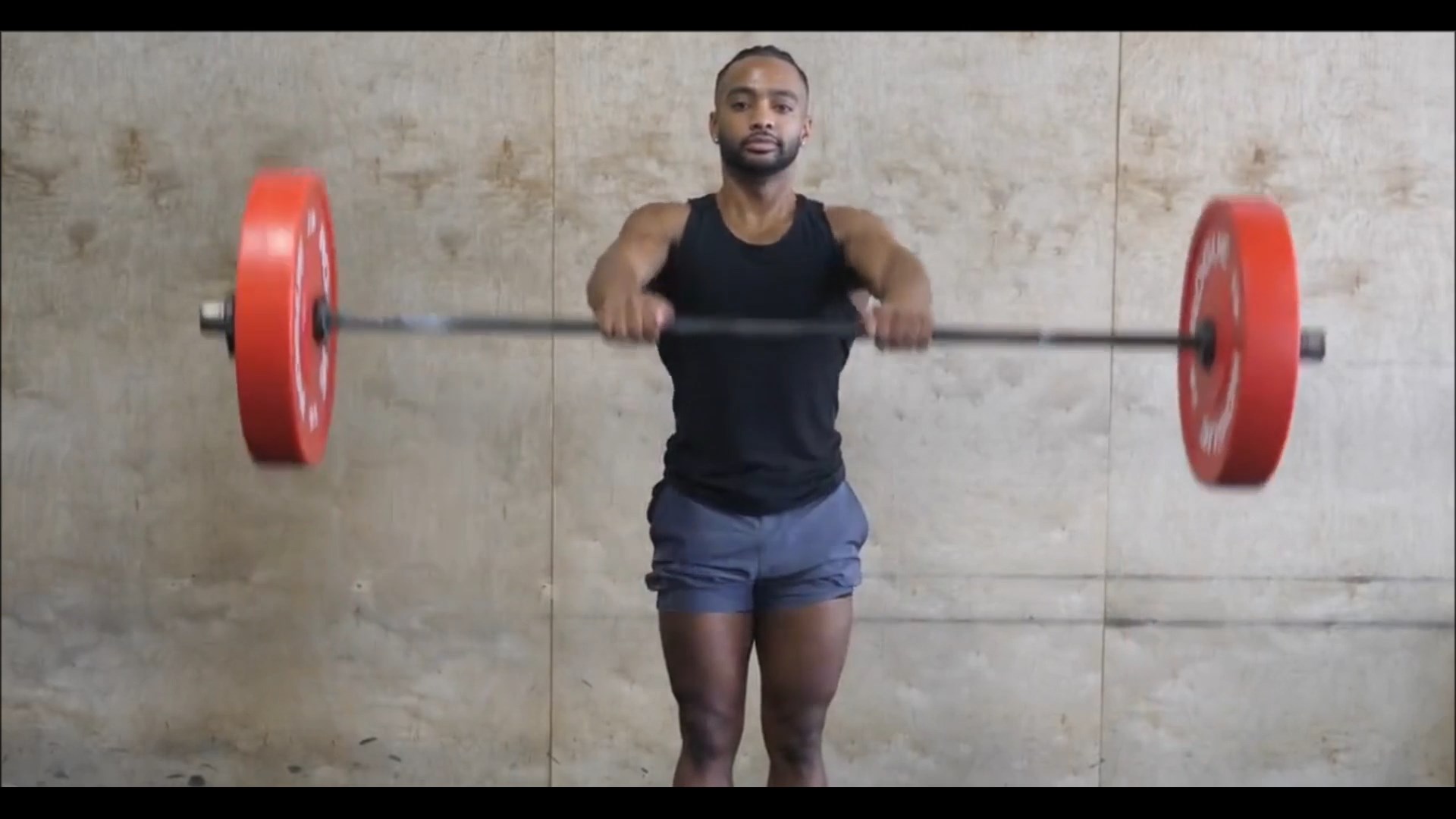 Barbell Front Raise/ نشر جلو هالتر